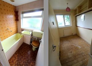 Bathroom and Bedroom 3- click for photo gallery